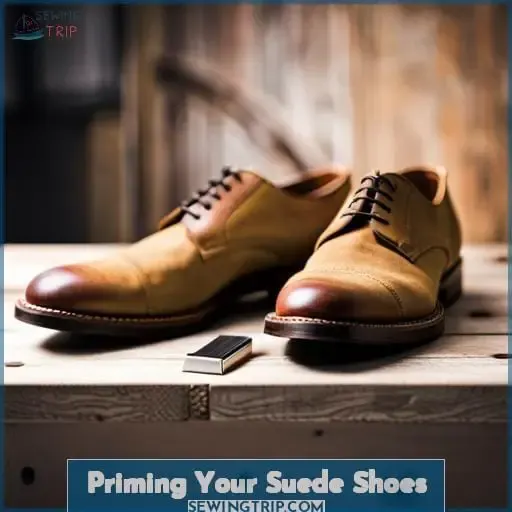 Priming Your Suede Shoes