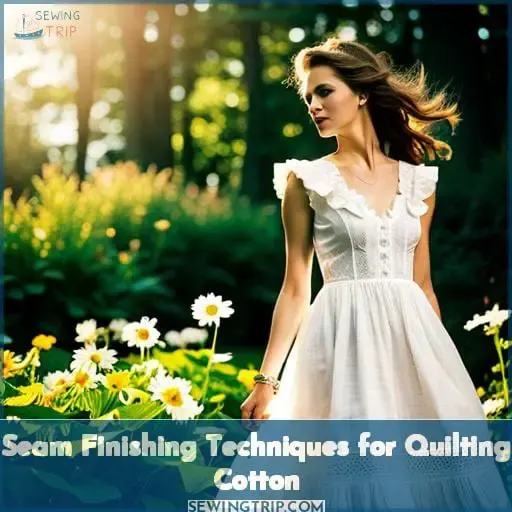 Seam Finishing Techniques for Quilting Cotton