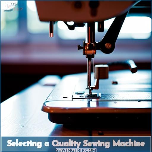 Selecting a Quality Sewing Machine