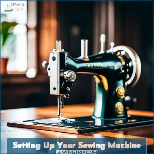 Setting Up Your Sewing Machine