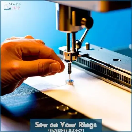 Sew on Your Rings