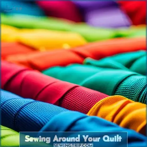 Sewing Around Your Quilt