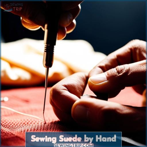 Sewing Suede Tips How to Sew by Hand or Machine