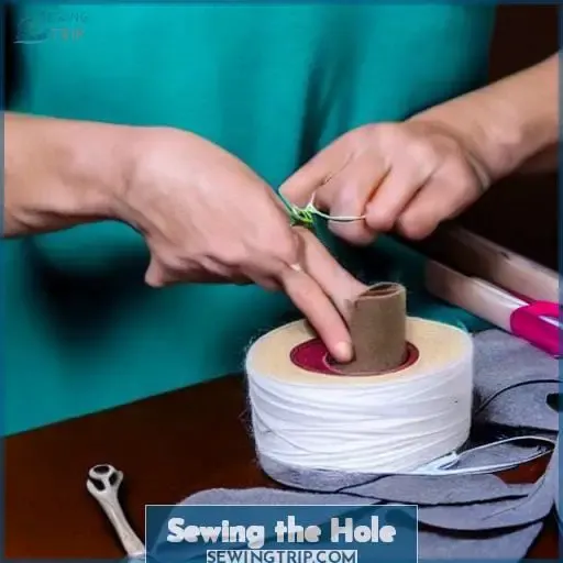 Sewing the Hole