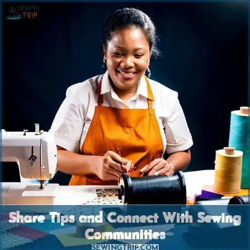 Share Tips and Connect With Sewing Communities