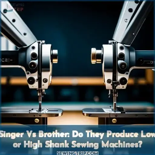 Singer Vs Brother: Do They Produce Low or High Shank Sewing Machines?