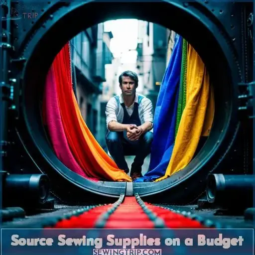 Source Sewing Supplies on a Budget