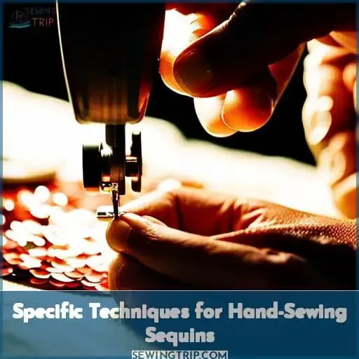 Specific Techniques for Hand-Sewing Sequins