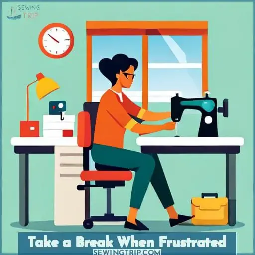 Take a Break When Frustrated