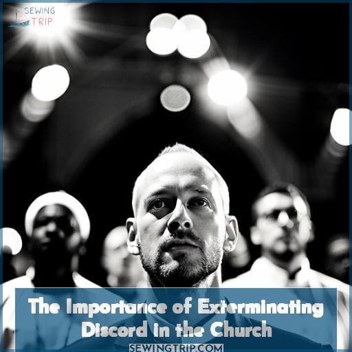 The Importance of Exterminating Discord in the Church The Importance of Exterminating Discord in the Church