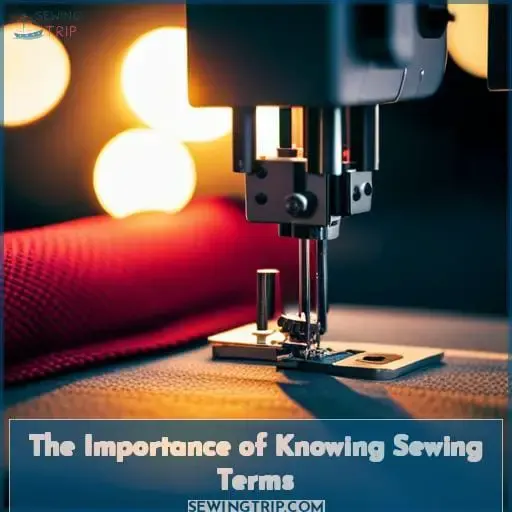 The Importance of Knowing Sewing Terms