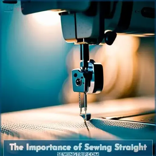The Importance of Sewing Straight
