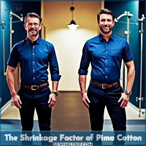 The Shrinkage Factor of Pima Cotton The Shrinkage Factor of Pima Cotton
