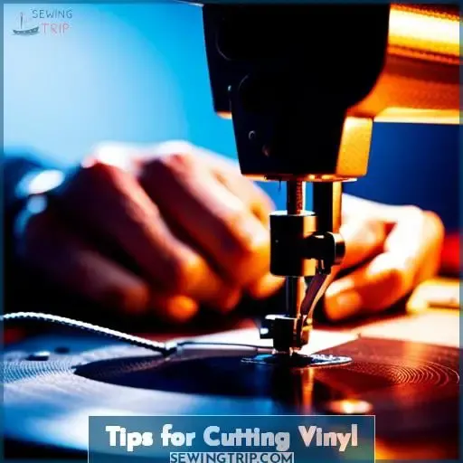 Tips for Cutting Vinyl