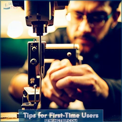 Tips for First-Time Users Tips for First-Time Users