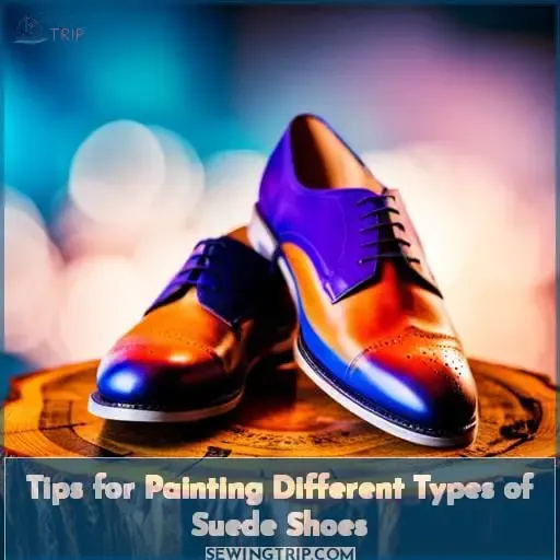 Tips for Painting Different Types of Suede Shoes