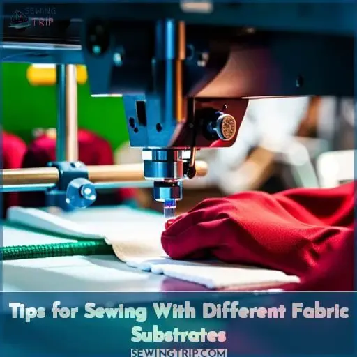 Tips for Sewing With Different Fabric Substrates