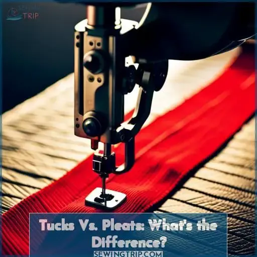 Tucks Vs. Pleats: What