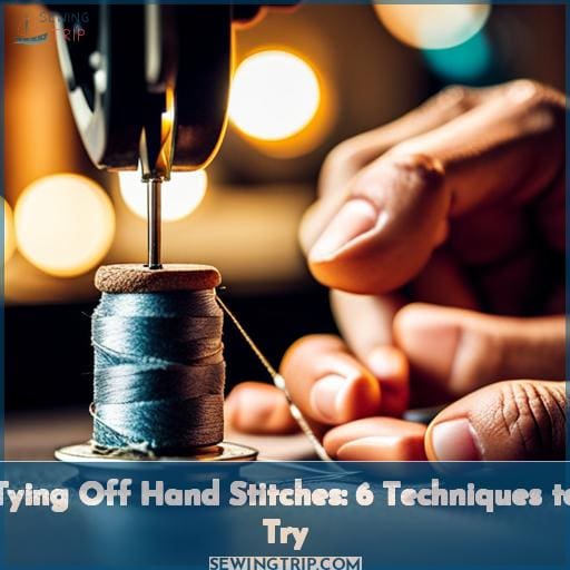 Tying Off Hand Stitches: 6 Techniques to Try Tying Off Hand Stitches: 6 Techniques to Try