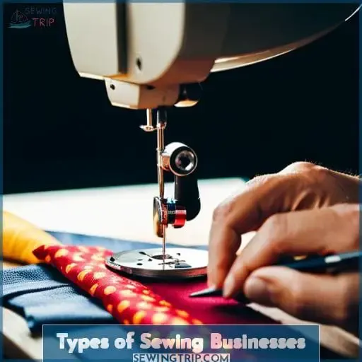 Types of Sewing Businesses