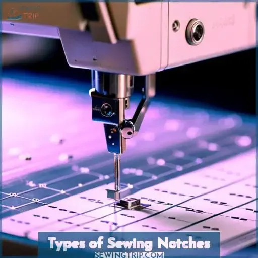 Types of Sewing Notches