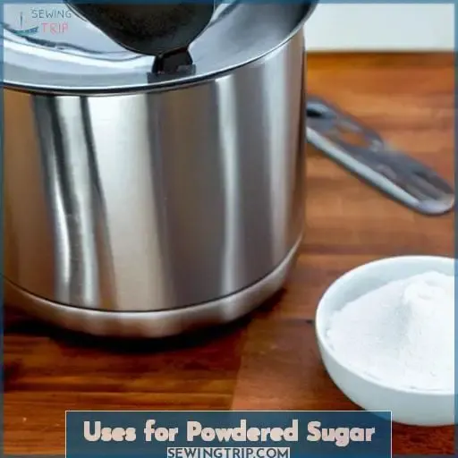 Uses for Powdered Sugar