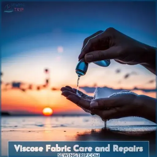 Viscose Fabric Care and Repairs