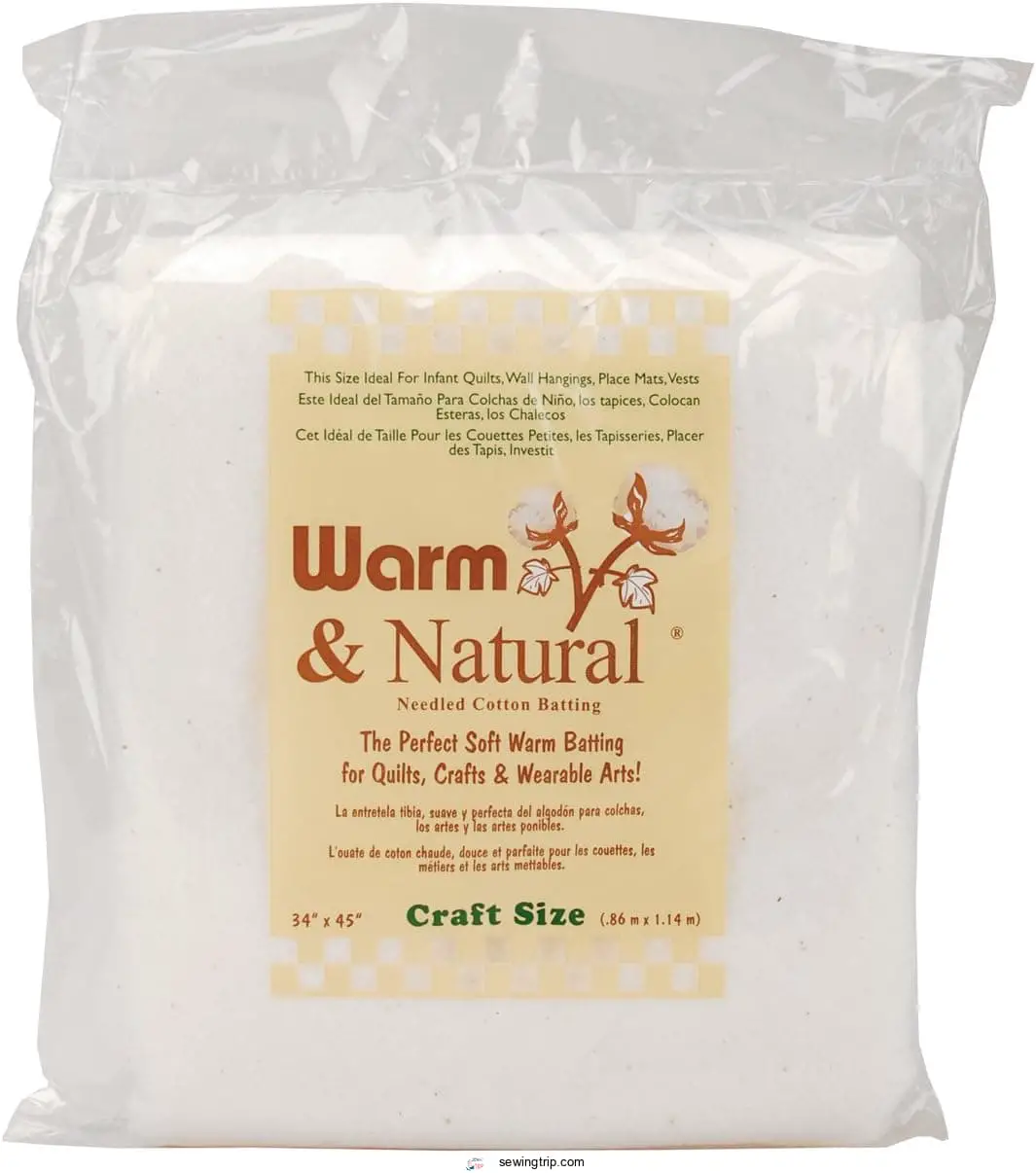 Warm & Natural Cotton Batting-Craft