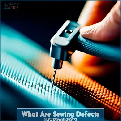 what are sewing defects