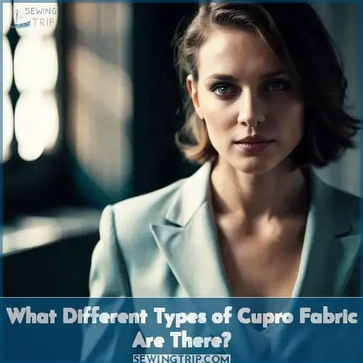 What Different Types of Cupro Fabric Are There?