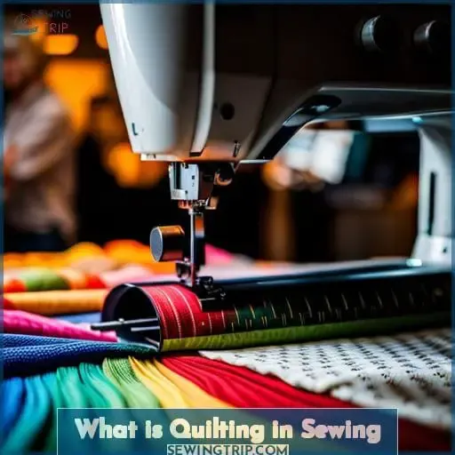 what is quilting in sewing