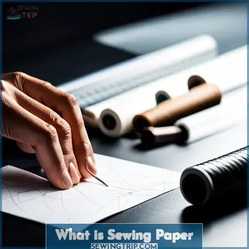 what is sewing paper