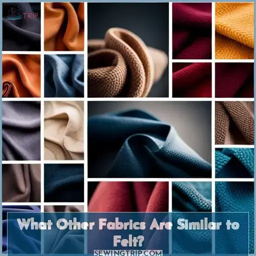 What Other Fabrics Are Similar to Felt?