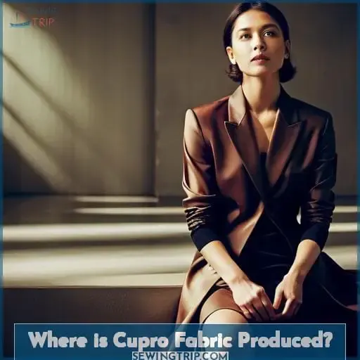 Where is Cupro Fabric Produced?