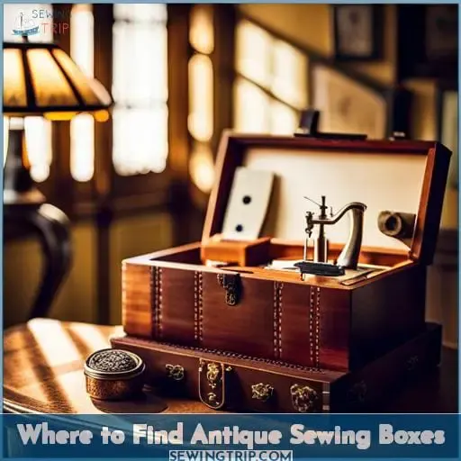 Where to Find Antique Sewing Boxes