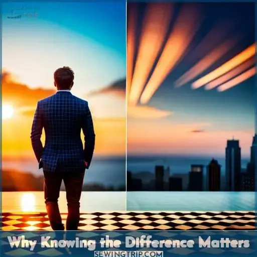 Why Knowing the Difference Matters