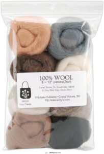 Best Yarn: Top Picks for Knitters & Crocheters in 2024 | Expert Guide 1 12 Wool Roving 8-Pack: Furry
