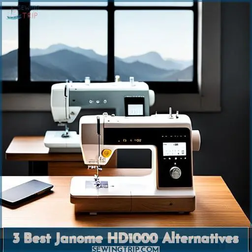 3 Best Janome HD1000 Alternatives