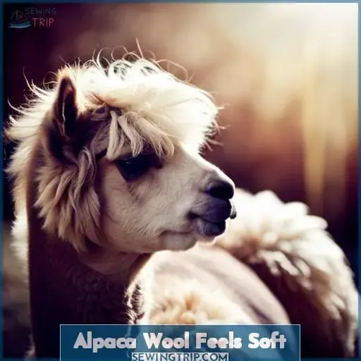 Alpaca Wool Feels Soft