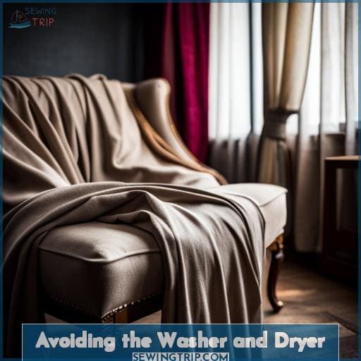 Avoiding the Washer and Dryer Avoiding the Washer and Dryer