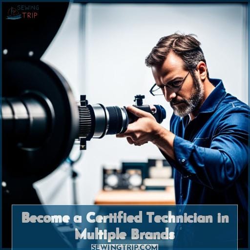 Become a Certified Technician in Multiple Brands Become a Certified Technician in Multiple Brands