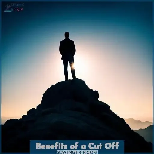 Benefits of a Cut Off