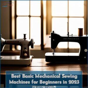 Best Basic Mechanical Sewing Machines for Beginners in 2023 5 best basic sewing machines mechanical beginner models