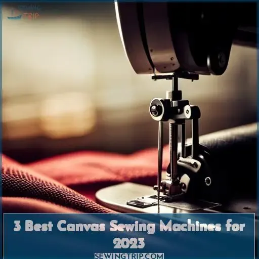 best canvas sewing machine