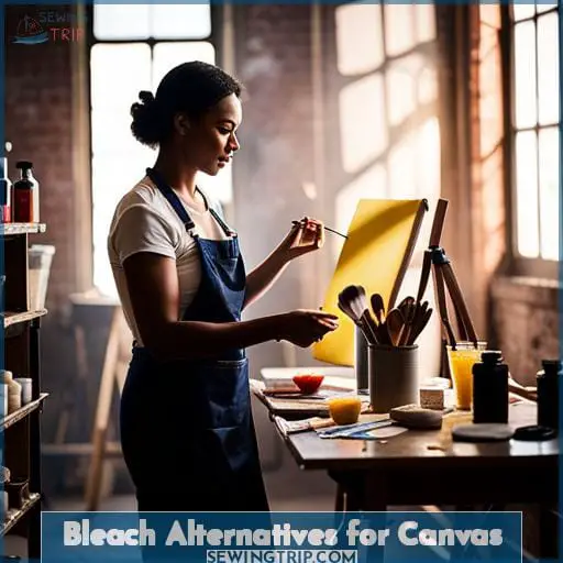 Bleach Alternatives for Canvas