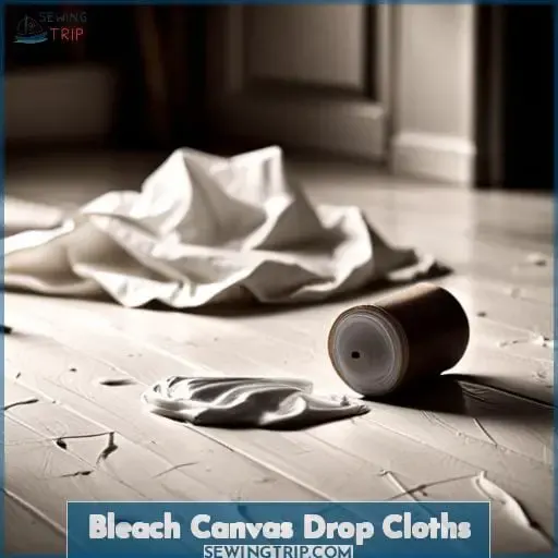 Bleach Canvas Drop Cloths