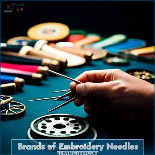 Brands of Embroidery Needles