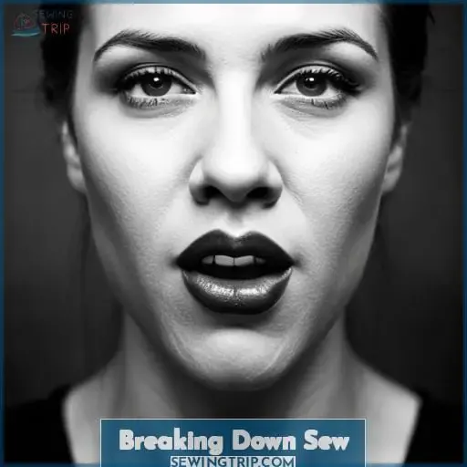 Breaking Down Sew