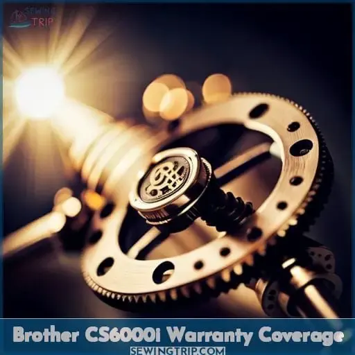 Brother CS6000i Warranty Coverage