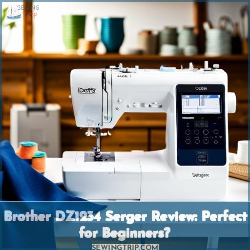 Brother DZ1234 Serger Review Perfect for Beginners?